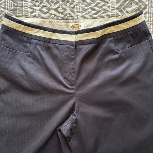 Talbots Women’s Black Pants with White Accent - Picture 8 of 14